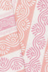 20s Cotton Bed Cover In Graphic Block Print